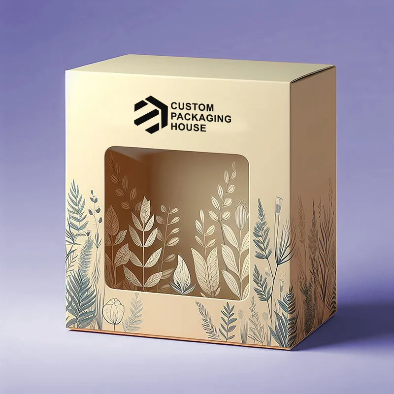 Kraft Die Cut Boxes with Logo